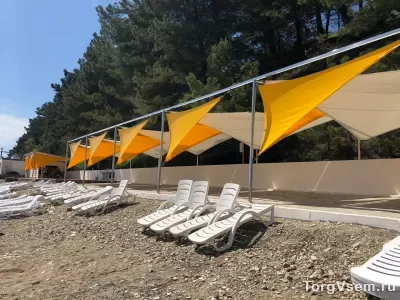 Тент «Парус» . Теневые навесы. фото 2