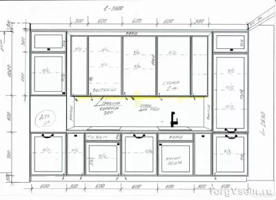 Кухня с островом фото 8