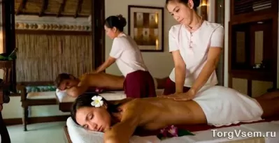 Массаж от пары массажисток!