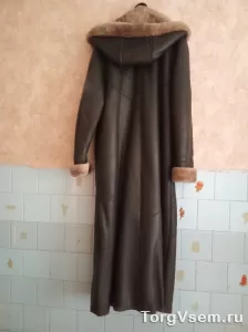 Кожаная натуральная дубленка фото 2