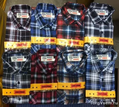 Теплые рубашки оптом - от 450р